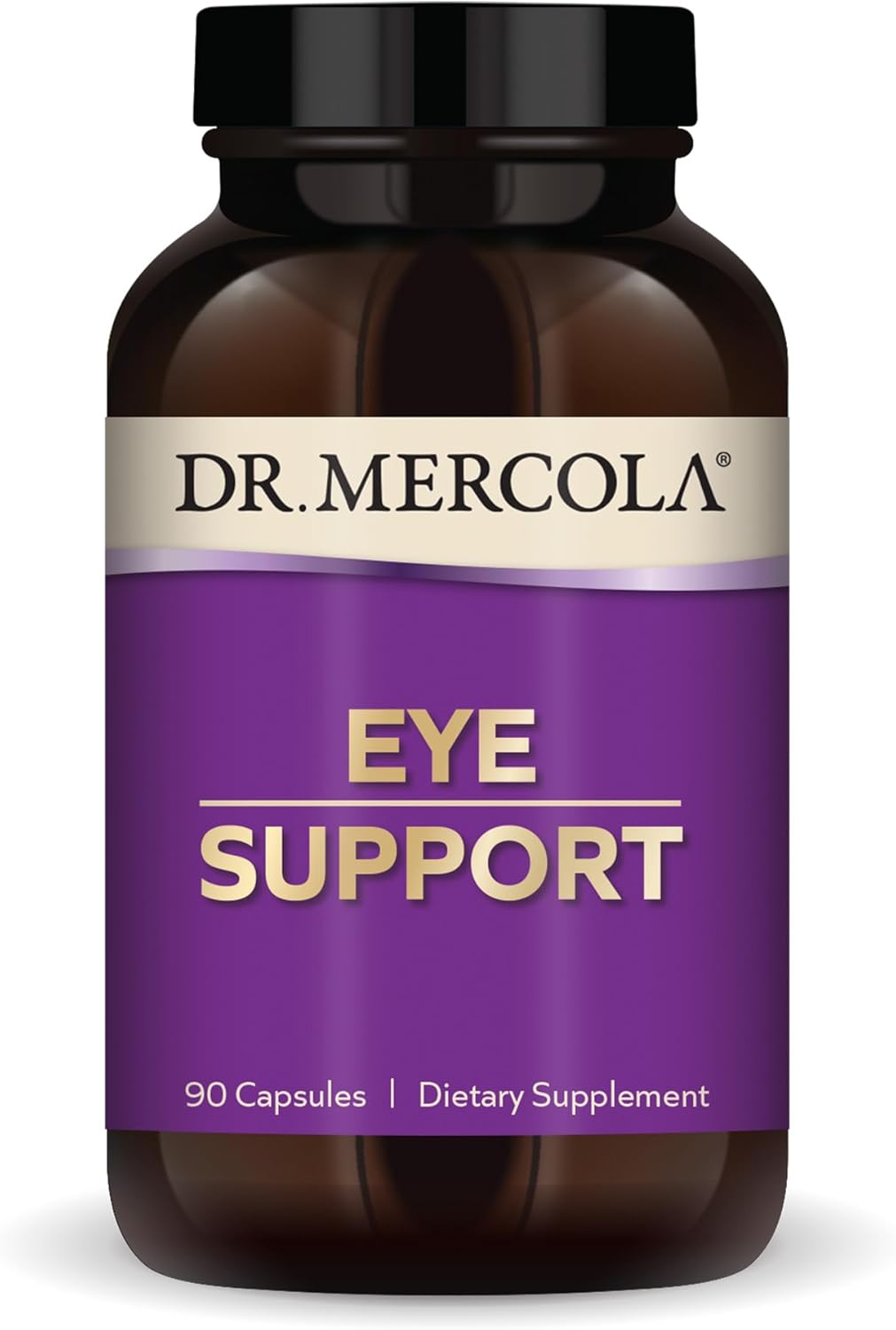 Dr. Mercola Eye Support, 90 Servings (90 Capsules), Dietary Supplement, Supports Eye And Vision Health, Non-Gmo