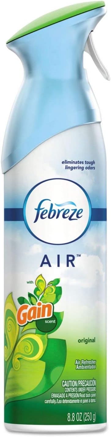 Febreze AIR, Gain Original, 8. 8 oz Aerosol, 6/Carton : Everything Else
