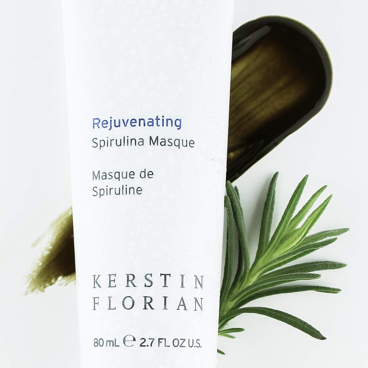 Kerstin Florian Rejuvenating Spirulina Masque | Anti|Aging Treatment Boosts Collagen And Detoxes With Algae And Clay | Face Mask For All Skin Types (2.7 Fl Oz) : Facial Masks : Beauty & Personal Care