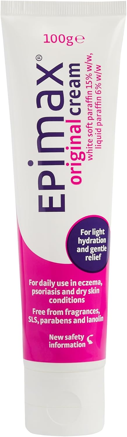 Epimax Cream 100G For Eczema/Psoriasis - Sls Free (4 X 100G Creams)