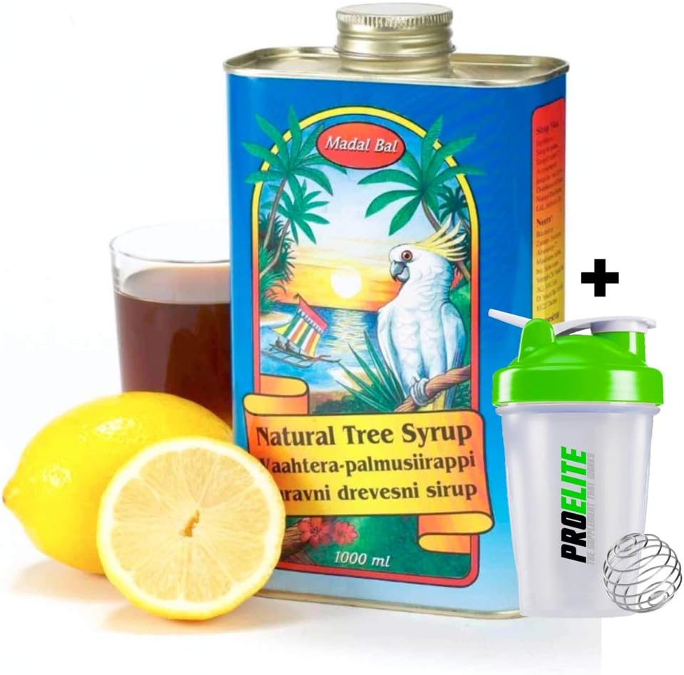 Madal Bal Natural Tree Syrup Lemon Detox 1000Ml + Shaker 400Ml