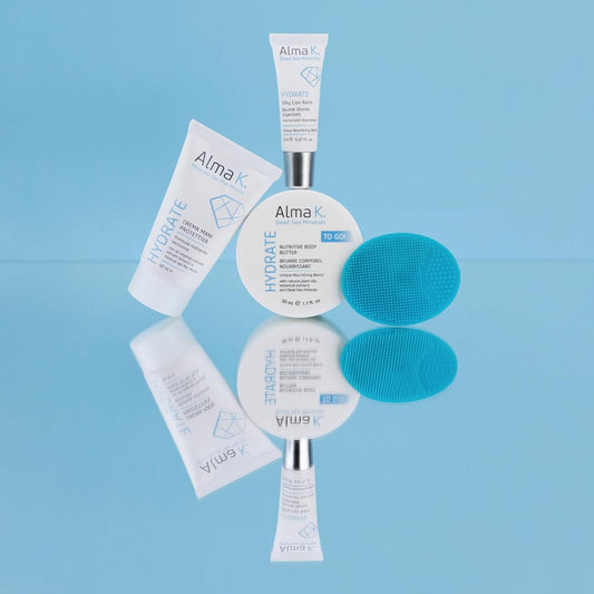 Alma K Nutritive Body Butter Mini - Body Butter For Women - With Dead Sea Minerals - Shea Body Butter Cream - Body Butter For Dry Skin - 1.7 Oz