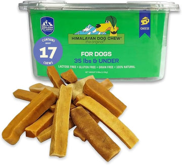 Himalayan Cheese Chews | Long Lasting, Stain Free, Protein Rich, Low Odor | 100% Natural, Healthy & Safe | No Lactose, Gluten Or Grains | 2.5 Lbs Bulk Tub | Medium | For Dogs 35 Lbs & Smaller