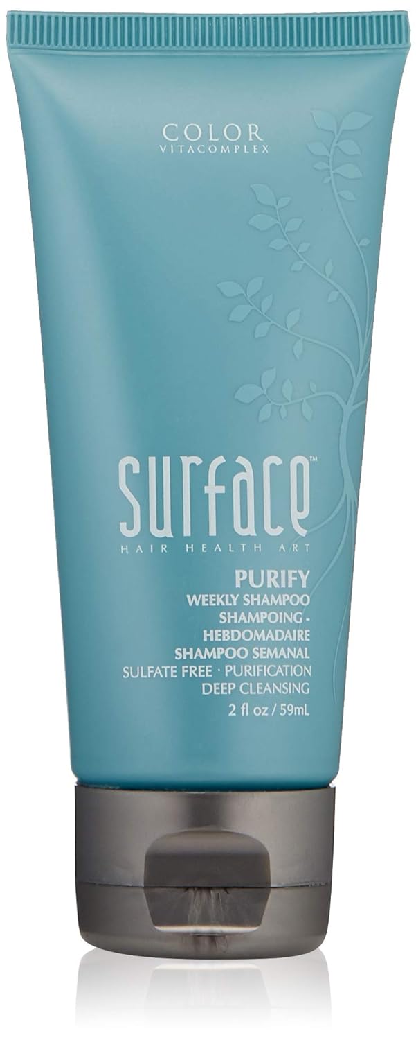 Surface Hair Purify Weekly Clarifying Shampoo, A Natural Solution To Deeply Cleanse, Remove Build-Up, Strengthen And Protect, Vegan And Paraben Free