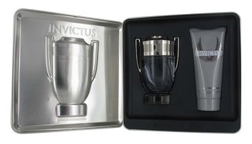 Paco Rabanne Invictus 2 Piece Gift Set For Men (Eau De Toilette Spray, All Over Shampoo) : Beauty & Personal Care