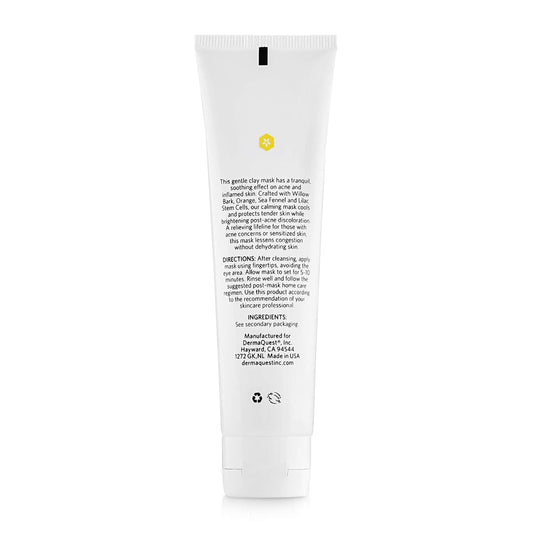 Dermaquest Dermaclear Mask - Cleansing Facial Clay Mask - Acne Treatment & Blackhead Remover For Swelling Skin (2 Oz)