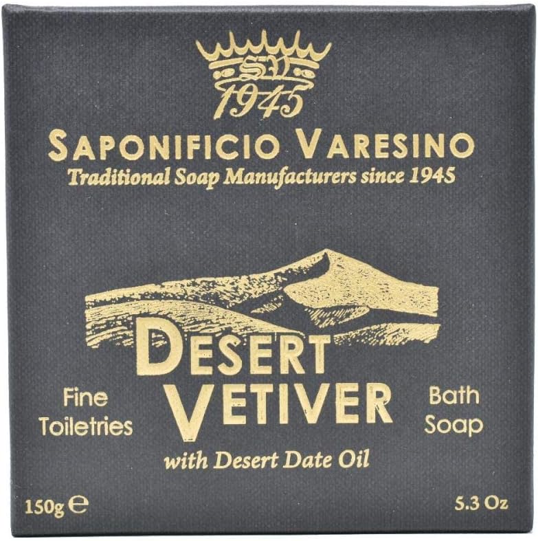 Saponificio Varesino Desert Vetiver Fine Toiletry Bath And Body Soap 150G