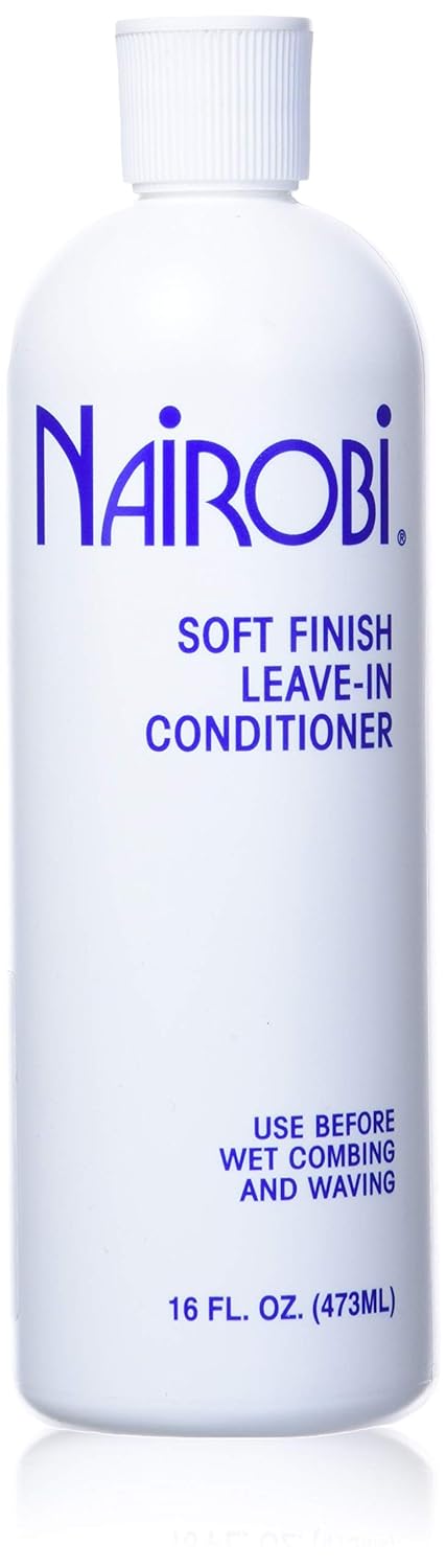 Nairobi Soft Finsh Leave-In Conditioner For Unisex, 16 Ounce : Standard Hair Conditioners : Beauty & Personal Care