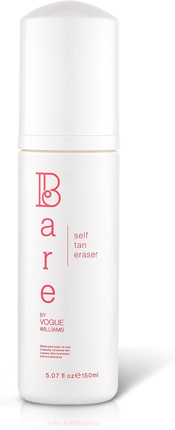 Bare By Vogue Self Tan Eraser 150Ml - Hydrating Fake Tan Remover - Preps & Primes Skin In 5-10 Minutes, Paraben-Free - Infused With Botanicals