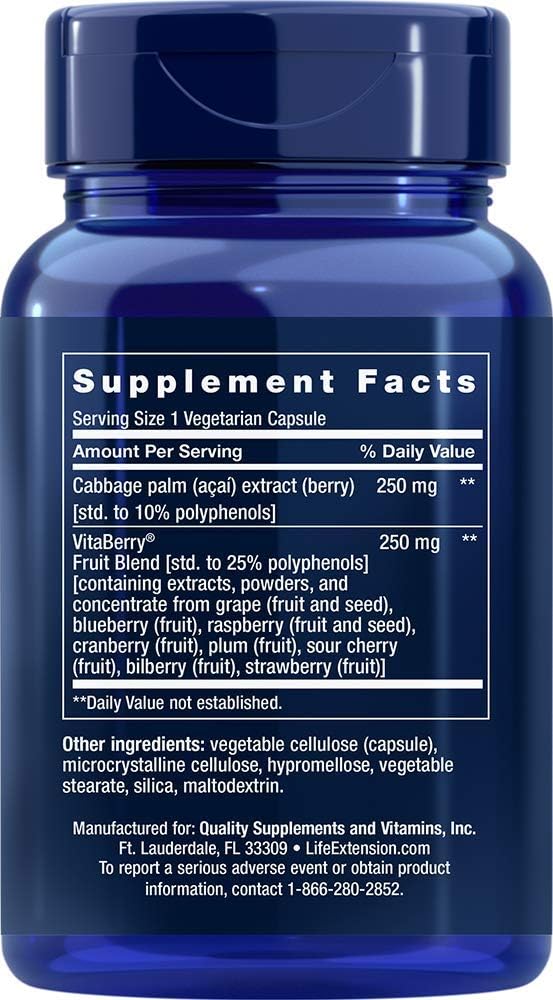 Life Extension Berry Complete, 60 Count