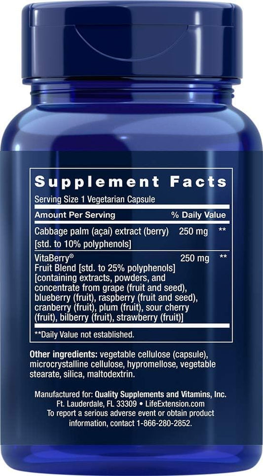 Life Extension Berry Complete, 60 Count