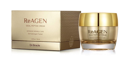 Dr.Oracle Peptide Cream - Wrinkle Repairing Daily Anti-Aging Moisturizer For Fine Lines And Wrinkles, Dark Spots, All Skin Types, Dry, Sensitive, Mature Skin, 1.69 Fl. Oz/50Ml, Dermatologist Tested