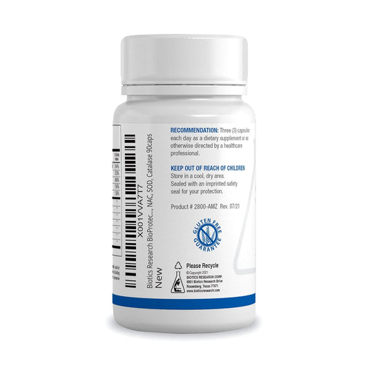 Bioprotect Powerful Full Spectrum Antioxidant Formula, Protects Body From Oxidative Damage, Supports Overall Health, Immune Health, Cardiovascular Health 90 Capsules