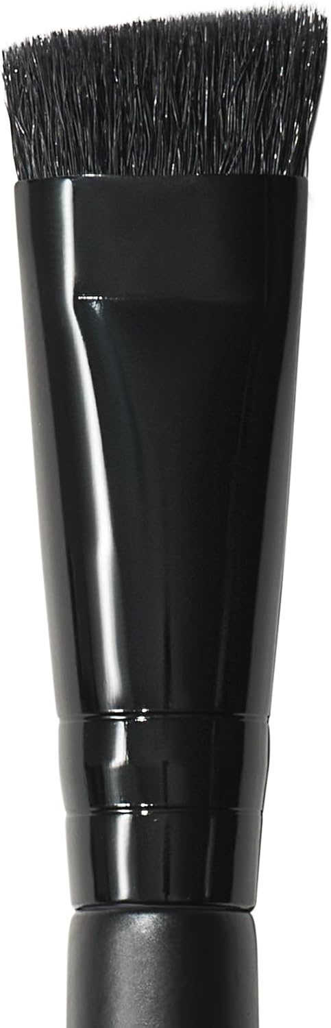 E.L.F. Dual Ended Nose Contour Brush, Makeup Brush For Contouring Your Nose, Angled End & Soft, Fluffy End, Made With Synthetic, Cruelty-Free Bristles
