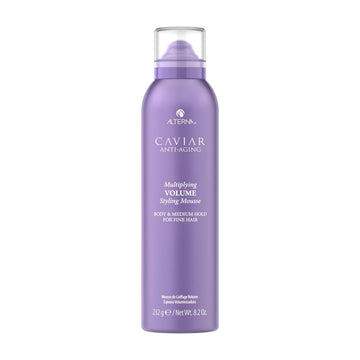 Alterna Caviar Anti-Aging Multiplying Volume Styling Mousse, 8.2 Ounce | For Fine, Thin Hair | Medium Hold | Sulfate Free , 8.2 Fl Oz (Pack Of 1)