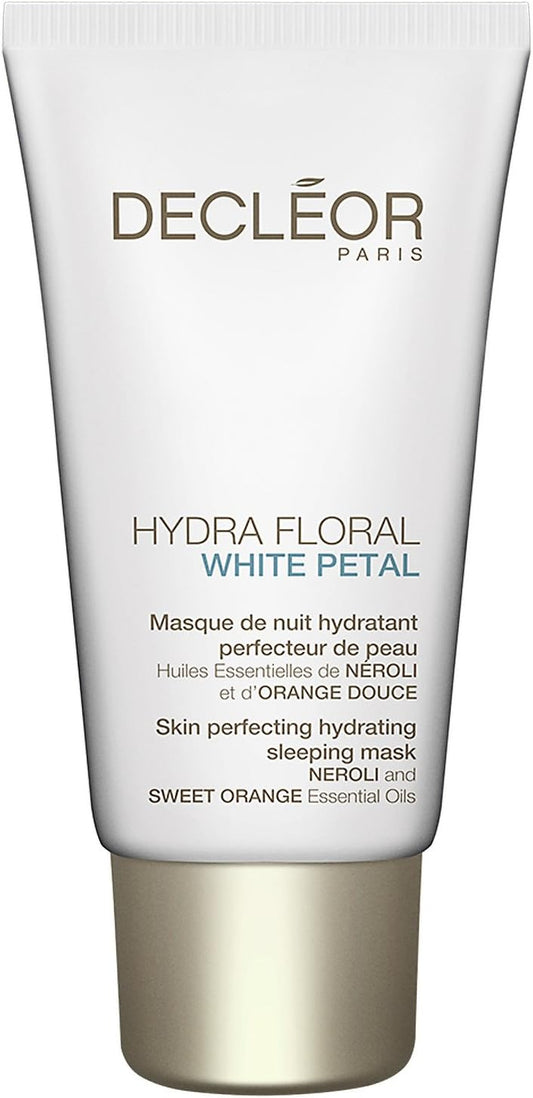 Decleor Hydra Floral White Petal Skin Perfecting Hydrating Sleeping Mask 50Ml
