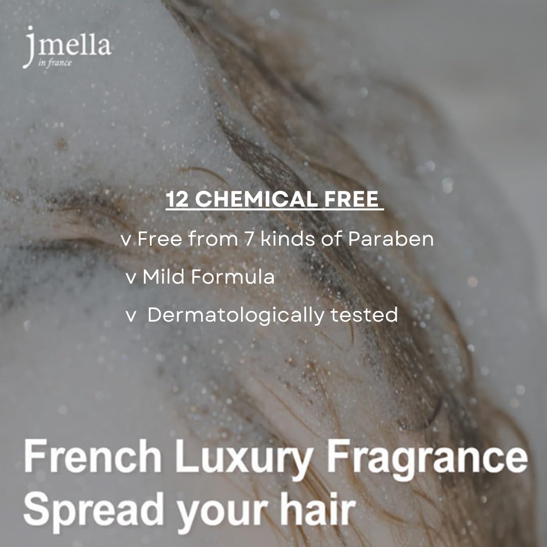 Jmella In France Lime And Basil Shampoo 33.8 Floz With Luxury Fragrance- Paraben Free -Amino Acid Complex