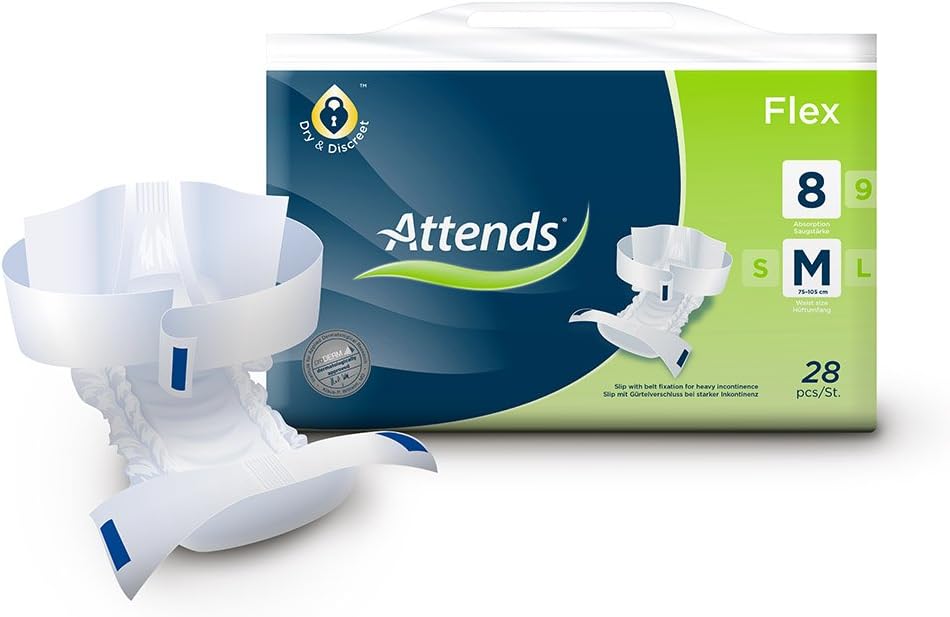 Attends Medium Flex 8 Belted Pad