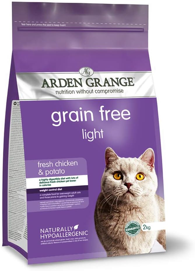 Arden Grange Adult Dry Cat Food Light, Chicken, 2 KgCwf5416