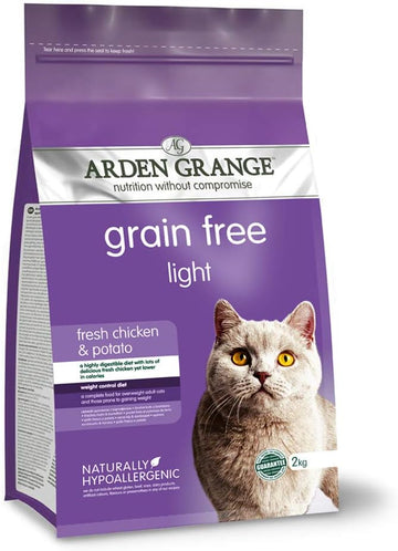 Arden Grange Adult Dry Cat Food Light, Chicken, 2 Kg?CWF5416