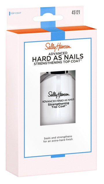 Sally Hansen Hard As Nails®, Top Coat, Nail Strengthener, Nail Protectant