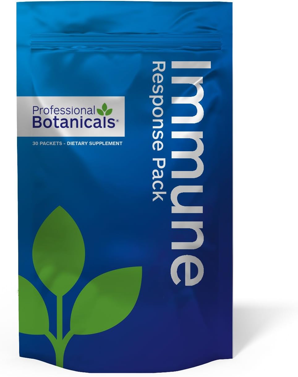 Professional Botanicals Immune Response Packs - Vegan Multi-Formula Immune System Support - 20 Packs