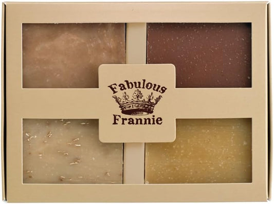 Soap Family Wellness Kit - All Natural Ingredients And Pure Essential Oils - This Set Includes Lemongrass, Orange Vanilla, Honey Almond, And Oatmeal Soaps