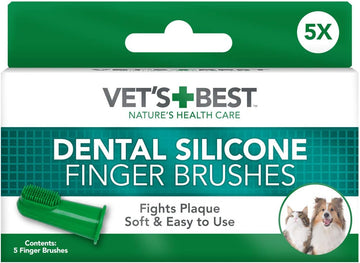 Vet’s Best Pet Toothbrush | Easy Teeth Cleaning for Dog and Cat Dental Care, Perfect for Dogs and Cats - 5 pack?80383-6p