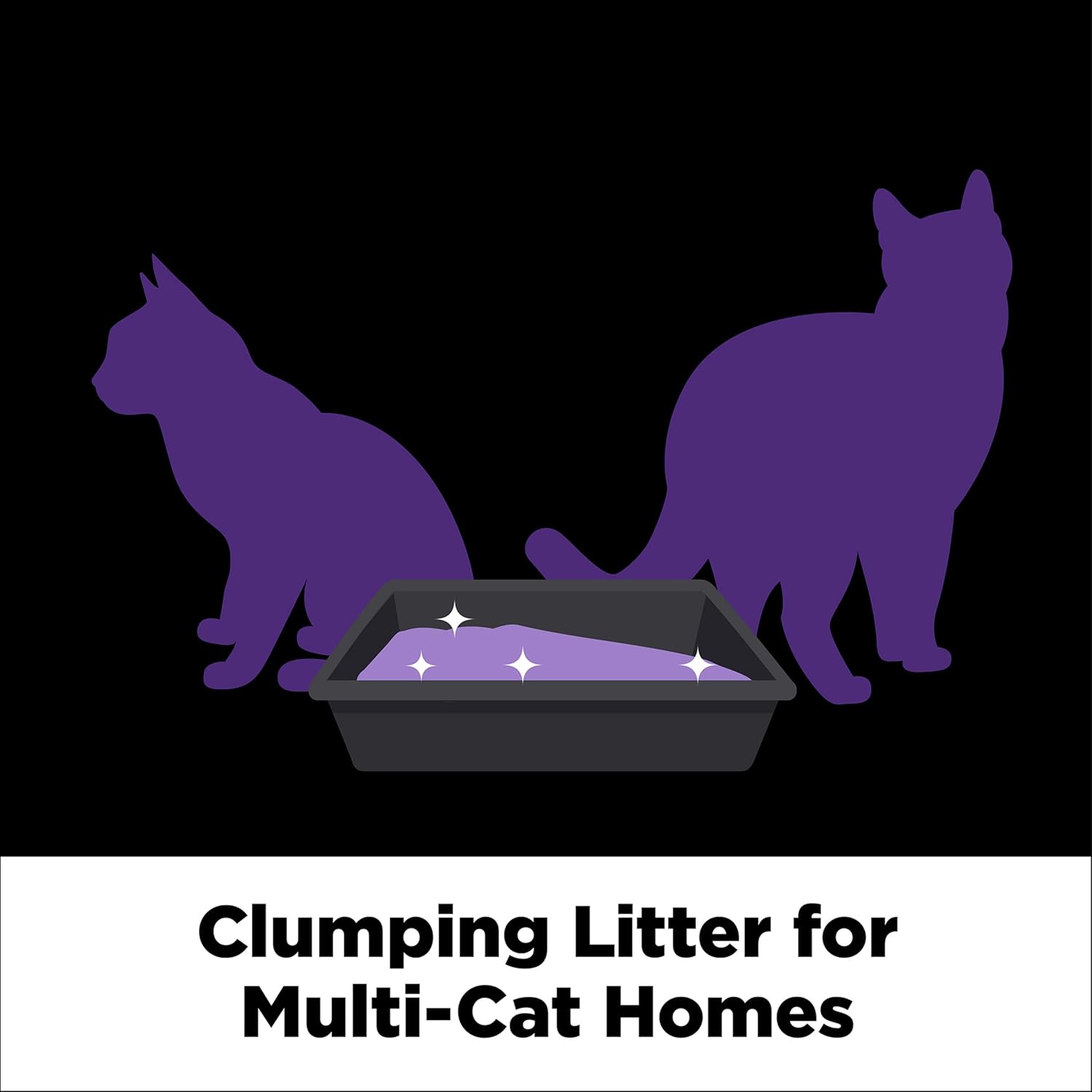 Arm Hammer Slide Platinum Multi-Cat Easy Clean-Up Clumping Cat Litter, 14 Days Of Odor Control 18 Lb