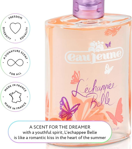 Eau Jeune L'Echappee Belle Eau De Toilette 75Ml Spray - Women'S Fragrance Gift For Girls And Teenagers