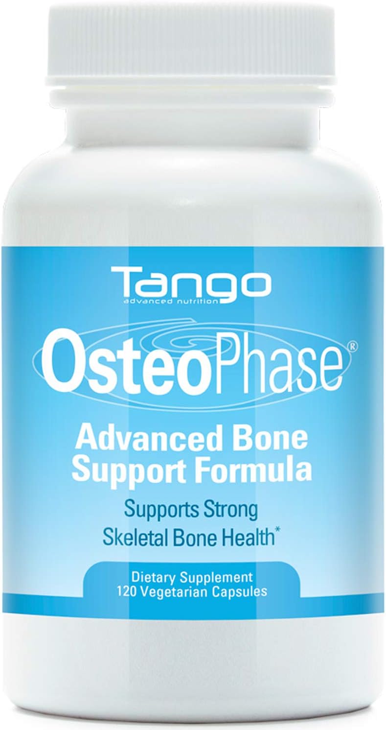 OsteoPhase Natural Herbal Bone Support Formula (120 Vegetarian Capsules)