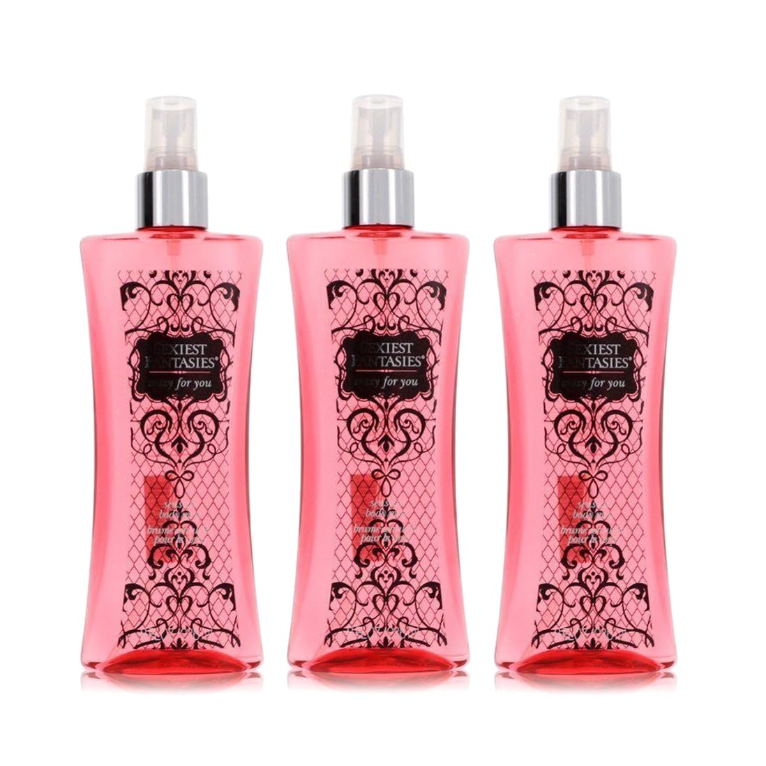 Parfums De Coeur Sexiest Fantasies Crazy For You Body Mist 8 Oz (3) : Beauty & Personal Care