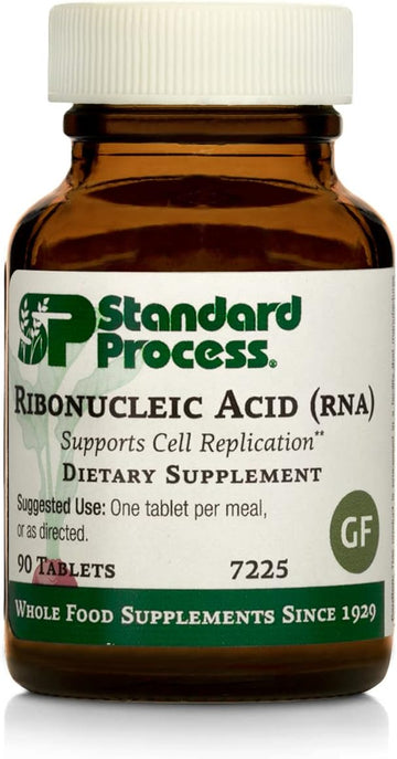 Standard Process Ribonucleic Acid (Rna) - Rna Supplement With Calcium, And Magnesium Citrate - Vegetarian, Gluten Free - 90 Tablets