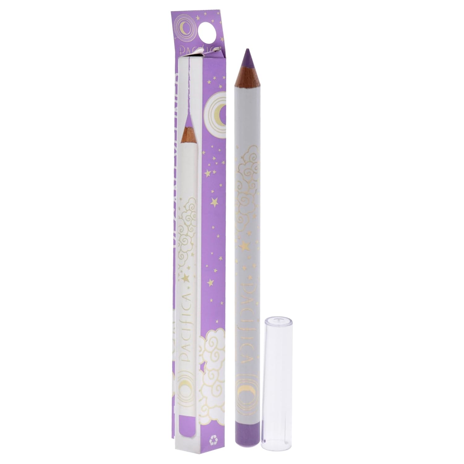 Pacifica Beauty, Longwear Pastel Purple Eyeliner Pencil, Lilac, Pigmented Vibrant Color, Vitamin E + Coconut Oil, No-Skip Formula, Graphic Liner, Vegan & Cruelty Free, 0.038 Oz : Beauty & Personal Care