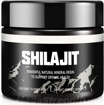 MegaStrength Shilajit, 600mg, Shilajit Supplement, Authentic Shilajit