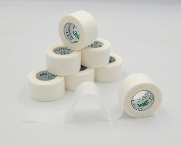 Micropore Surgical Tape 2.5cm x 9.14m | 3M - 4 Rolls Micropore Surgical Tape | Medical Tape for Skin, Dressings and Face | First Aid Tape Suitable for Sensitive Skin : Amazon.co.uk: Health & Personal Care