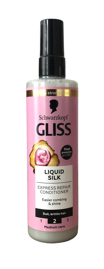 Gliss Kur Liquid Silk Express Repair Conditioner Spray 200Ml / 6.7 Fl. Oz. : Beauty & Personal Care