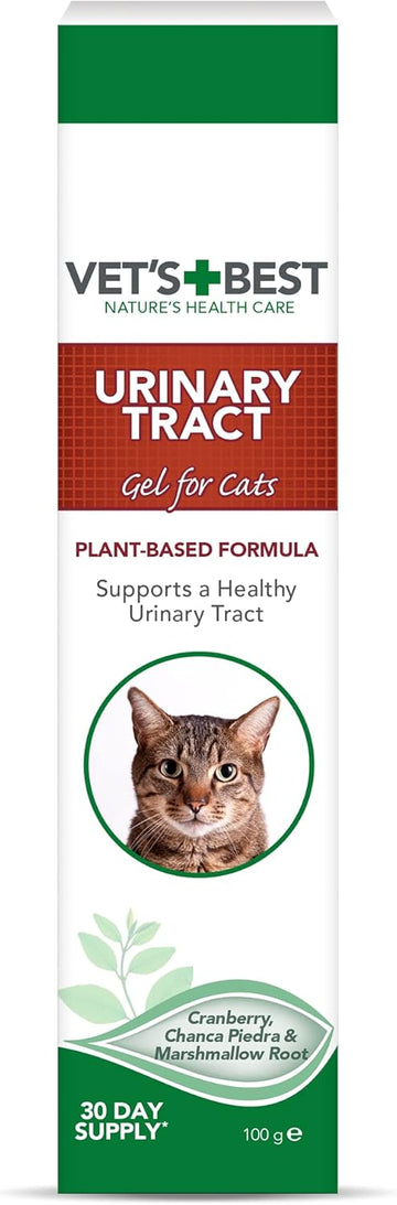 Vet'S Best Feline Urinary Tract Support Cat Supplement Gel Supports Healthy Urinary Tract, 100 G80335-6P