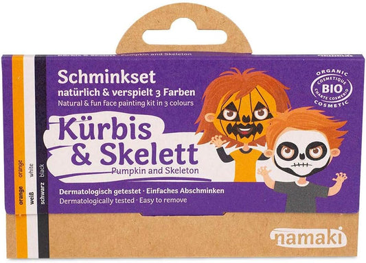 Namaki Make-Up Set Pumpkin And Skeleton 7.5 G