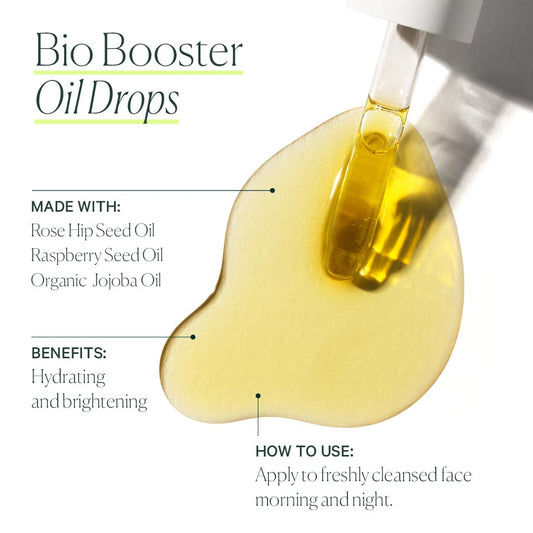 Well People Bio Booster Oil Drops, Non-Greasy, Hydrating Face Oil For Dewy Skin, Rejuvenates The Complexion & Plumps Skin, Vegan & Cruelty-Free