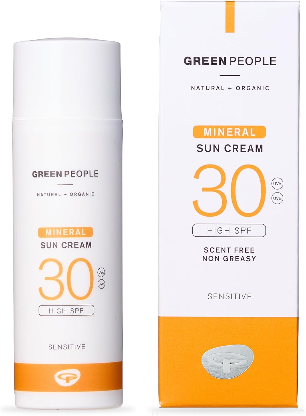Green People Mineral Sun Cream SPF30 with Zinc Oxide - Non Comedogenic, For Face & Body - Organic, Reef Safe & Cruelty Free, 50ml : Amazon.co.uk: Beauty