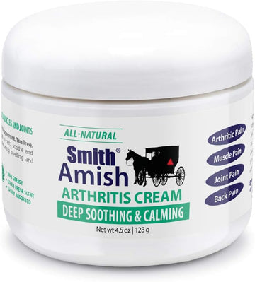 Smith Amish Arthritis Cream. Soothing and Cooling. 4.5 oz jar