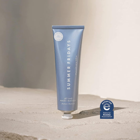 Summer Fridays Jet Lag Mask - Hydrating Face Mask + Moisturizer - Enriched With Hyaluronic Acid, Niacinamide, Glycerin + Antioxidants Helps Nourish Skin For A Renewed + Radiant Complexion (2.25 Oz)