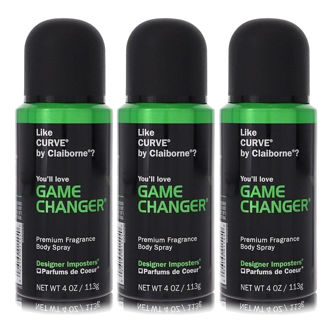 Parfums De Coeur Bod Man Game Changer Fragrance Body Spray For Men 4 Oz (3) : Beauty & Personal Care