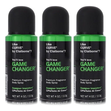 Parfums De Coeur Bod Man Game Changer Fragrance Body Spray For Men 4 Oz (3) : Beauty & Personal Care