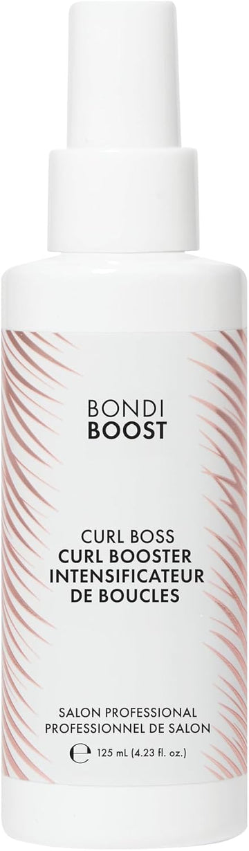 Bondiboost Curl Boss Curl Booster Leave-In Spray - Silicone-Free, Aloe-Based Mist For Reviving & Refreshing Natural Curl Patterns, Taming Frizz & Boosting Shine - Vegan & Cruelty-Free, 150Ml