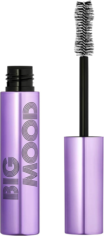 E.L.F. Big Mood Mega Volume & Lifting Mascara, Bold Volume & Instant Lift, Creates Long-Lasting Voluminous Lashes, Deep Brown, 1.1 Oz (10Ml)