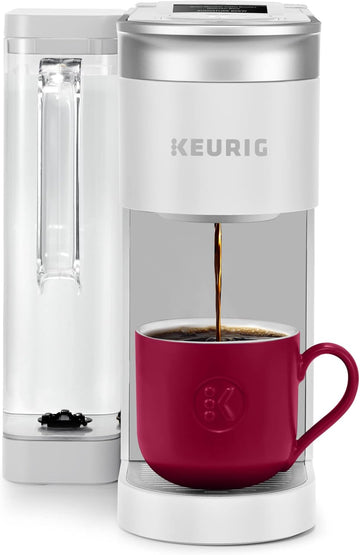 Keurig K-Supreme Smart Coffee Maker, Multistream Technology, Brews 6-12Oz Cup Sizes, White