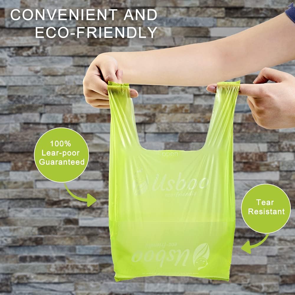 Baby Disposable Diaper Bags,300 Count Oxo-Biodegradable Diaper Sacks,Easy-Tie Handles,Diaper Disposal Or Pet Waste Bags, Unscented