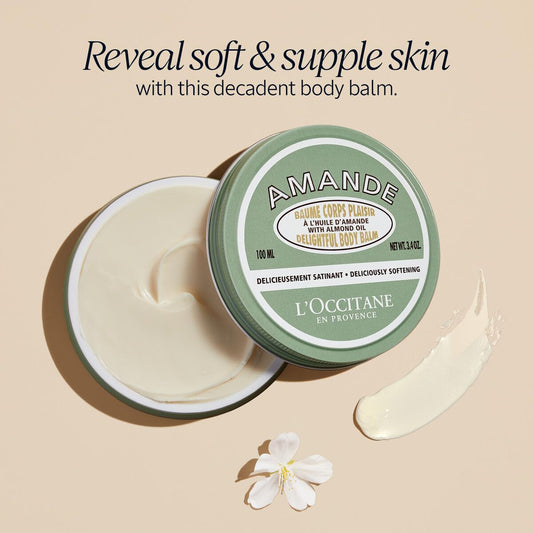 L’Occitane Almond Delightful Body Balm 3.4Oz